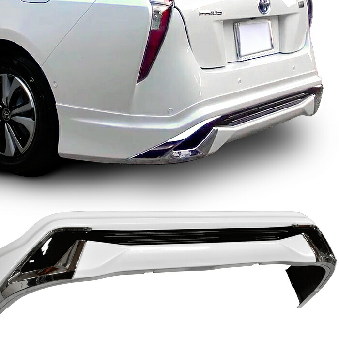 楽天市場】ZVW50 50系 50 プリウス リア リヤ ハーフ スポイラー