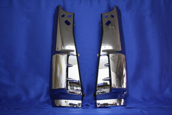 いすゞギガメッキフロントグリル&コーナーパネルセット新品