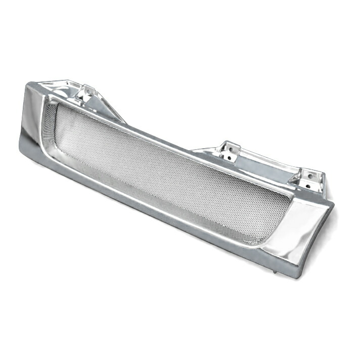 ジムニーJB23W4型～/JB43W8型～スポーティメッシュグリルメッキスズキジムニーシエラスポーツ外装カスタムパーツ4型5型6型7型8型9型10型車カスタムパーツカー用品部品車用品カーパーツ