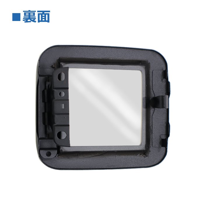 ジムニーJB23WJB43Wクリアフューエルリッドカバーブラック交換式ガソリンタンクカバー給油口カバー透明蓋窓黒スズキジムニーシエラワイドJB33Wジムニーワイド外装カスタムパーツオフロード