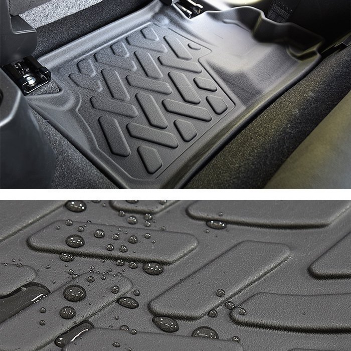 ジムニーJB64WJB74WAT車3Dフロアマット4P前後セットスズキジムニーシエラ内装防水防汚TPO素材トレーブラック立体専用設計フロアマット車カスタムカスタムパーツパーツカー用品車用品カーパーツ