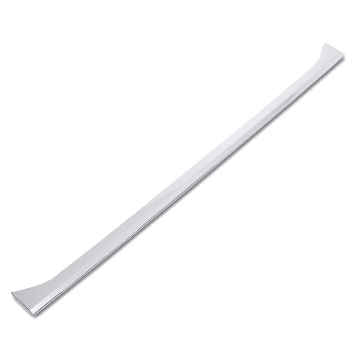 いすゞ07エルフハイキャブメッキフロントラインプレート貼り付けタイプグリルアッパーメッキH19.1～R5.3フロントパネルボンネットガーニッシュカバー外装カスタムパーツデコトラ