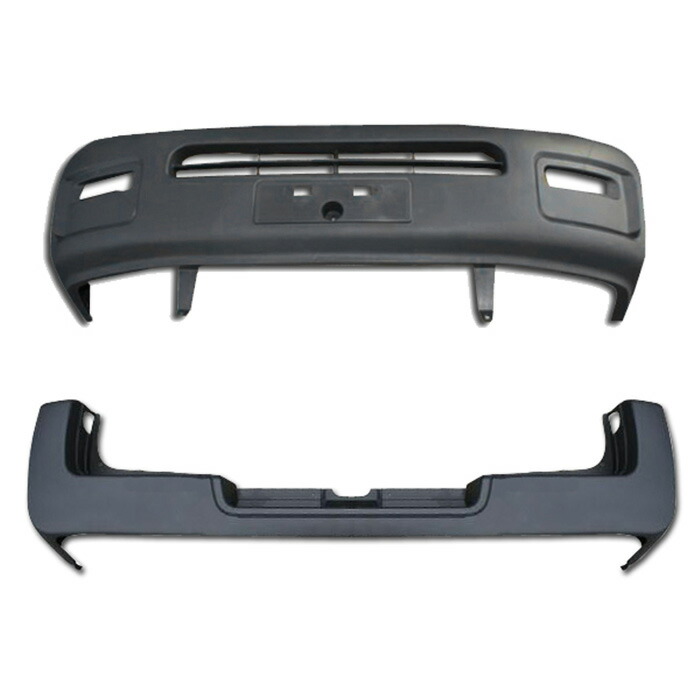 E25キャラバン前期未塗装バンパー前後セット