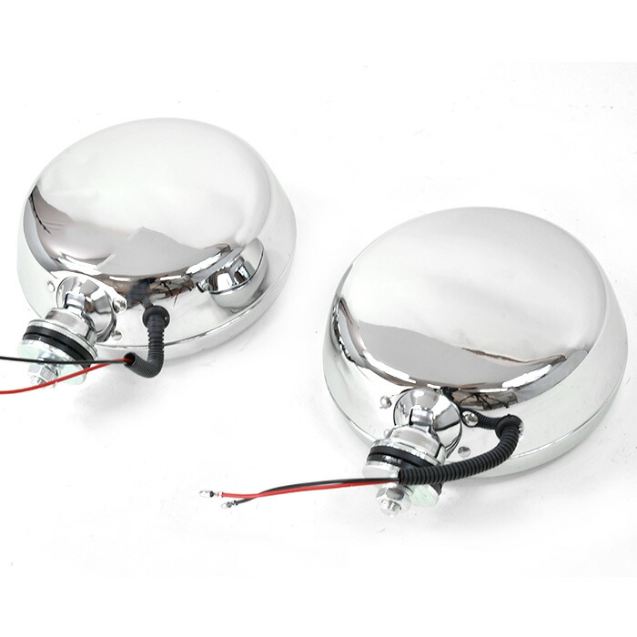24V100W大型ハロゲンフォグランプクリアタイプ2個セット汎用トラック部品