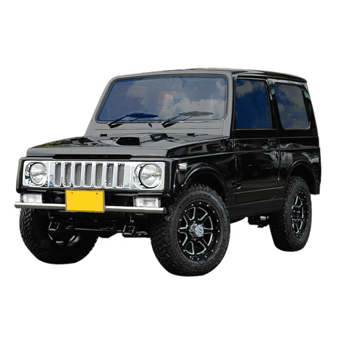 JA11JB31ジムニーハマータイプメッキフロントグリルジムニーシエラ車カスタムパーツカー用品部品車用品カーパーツ