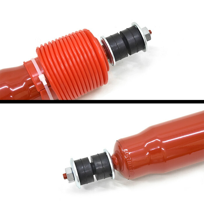 ジムニーJB23JB43JA11等ステアリングスタビライザーダンパーレッドJB23WJB43WSJ30JA11JA51JA71車カスタムパーツカー用品部品車用品カーパーツ足回りスズキジムニーシエラ赤