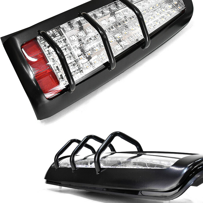 ジムニーJB23WJB43Wテールランプガード左右セット鉄製プロテクタースズキジムニーシエラJB33Wジムニーワイド外装車カスタムカスタムパーツパーツカー用品車用品カーパーツライト