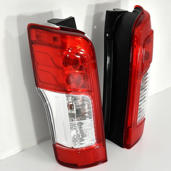 日産NV350キャラバン前期用E26後期ルックLEDテールランプ純正タイプ左右セットライト外装カスタムパーツE261型
