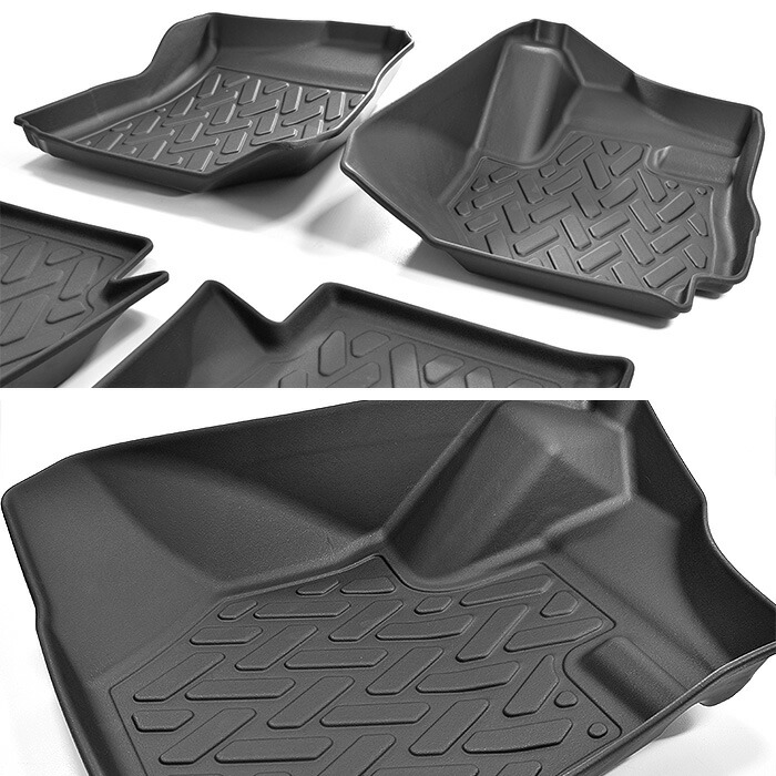ジムニーJB64WJB74WAT車3Dフロアマット4P前後セットスズキジムニーシエラ内装防水防汚TPO素材トレーブラック立体専用設計フロアマット車カスタムカスタムパーツパーツカー用品車用品カーパーツ