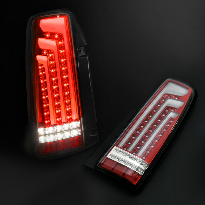 楽天市場】JB23 JB33 JB43 ジムニー 縦 ファイバー LED ビーム テール