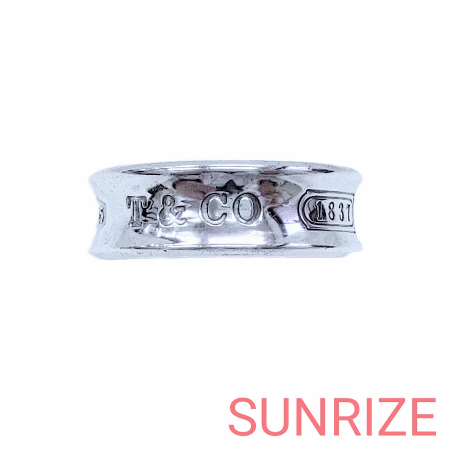 925 Tiffany & Co. ティファニー 1837 ナロー リング【N697】【中古】 9,984円