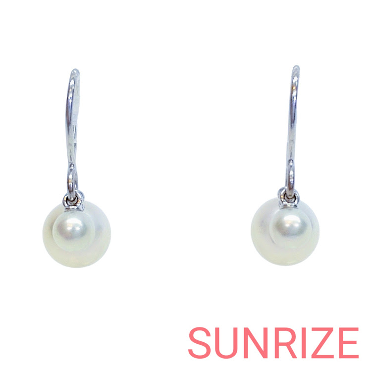 K18 MIKIMOTO ミキモト パール フックイヤリング【No.782】【中古】|SUNRIZEshop 店
