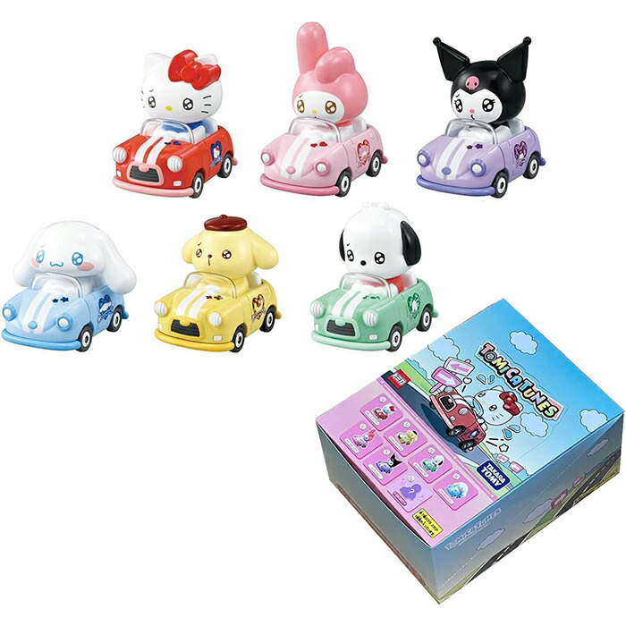 楽天市場】[BOX販売] TOMICA TUNES SANRIO CHARACTERS Vol.1