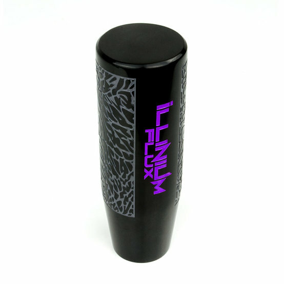 楽天市場】ILLINIUM FLUX Black Rose Shift Knob ブラック レッド イリ 