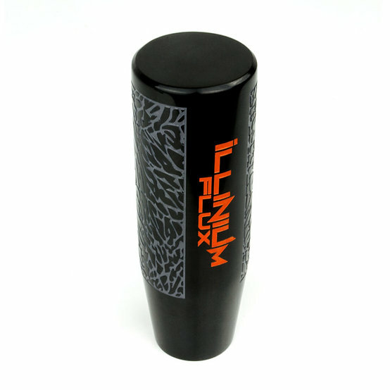 ILLINIUM FLUX　 Black Elephant Shift Knob　 ブラック　オレンジ　エレファント イリニウムフレックス　シフトノブ　USDM 8x1.25 10x1.25 10x1.5 12x1.25 12x1.5 12x1.75