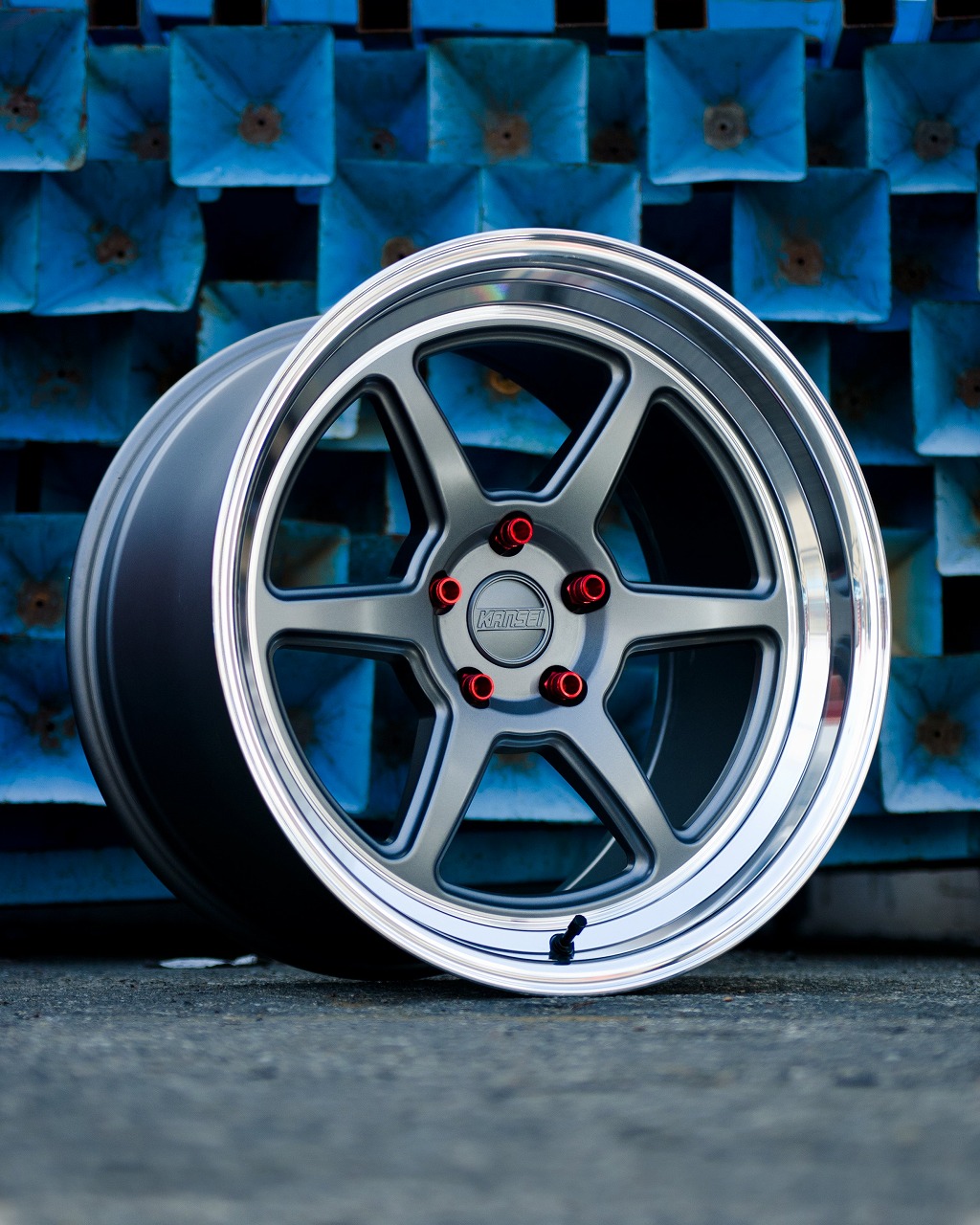 楽天市場】KANSEI WHEELS ROKU ロク １本 18 x 9.5J +22 PCD114.3x5H 