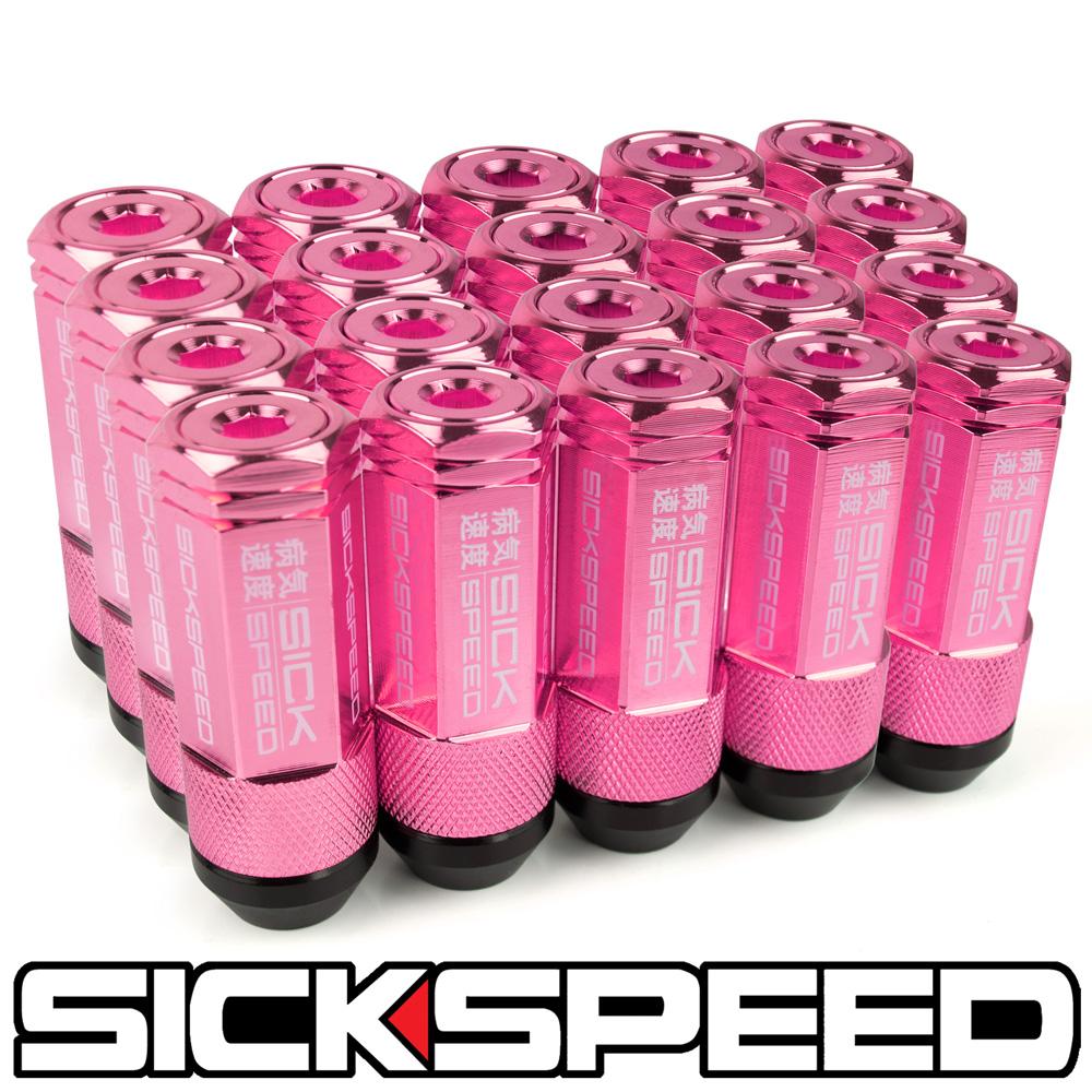 楽天市場】SICKSPEED 3Pハイブリッドナット ロングタイプ ピンク 楽天市場】SICKSPEED 3Pハイブリッドナット ロングタイプ ピンク