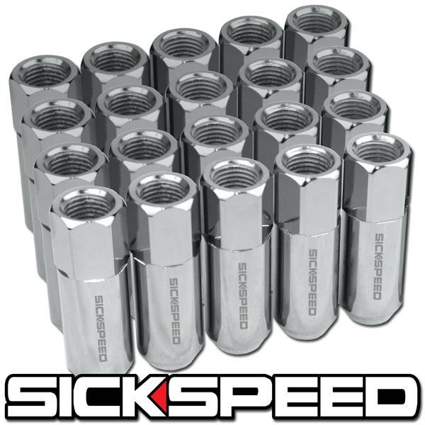 楽天市場】SICKSPEED 特別モデル スチールロングナット クローム 