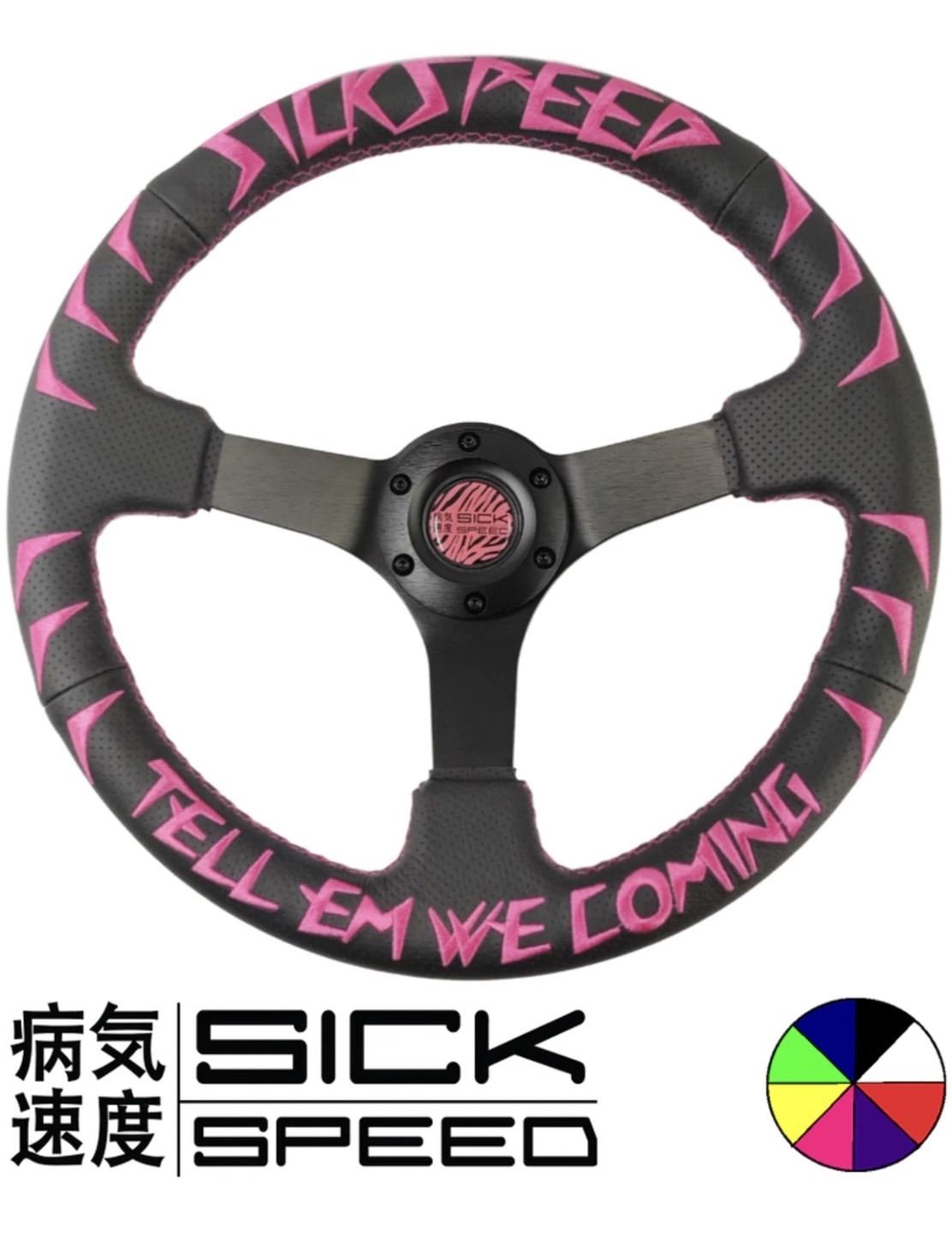 美品】USDM ステアリング ステッカーボム - メルカリ