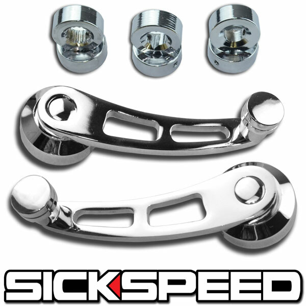 SICKSPEED　ウインドウ　ハンドル　クローム　ウインドウドアクランク　くるくる　シックスピード　USDM｜SUNSET USDMパーツ 店