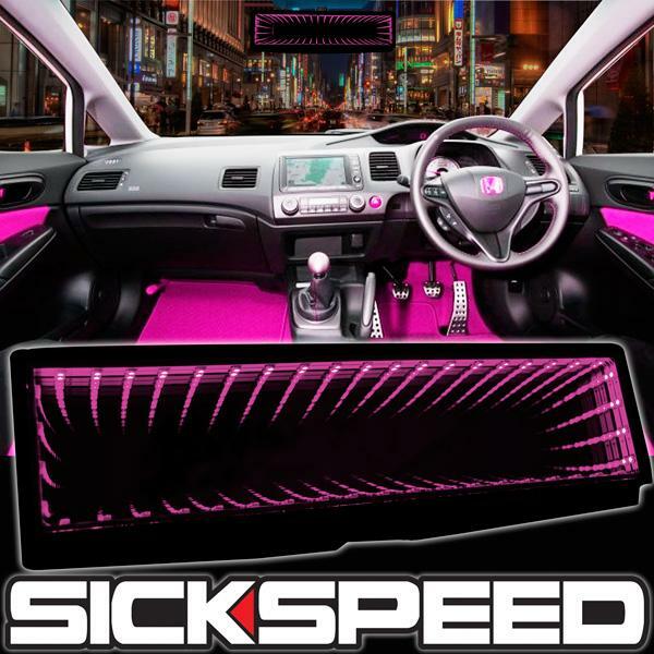 楽天市場】SICKSPEED ギャラクシーLEDミラー レッドルームミラー