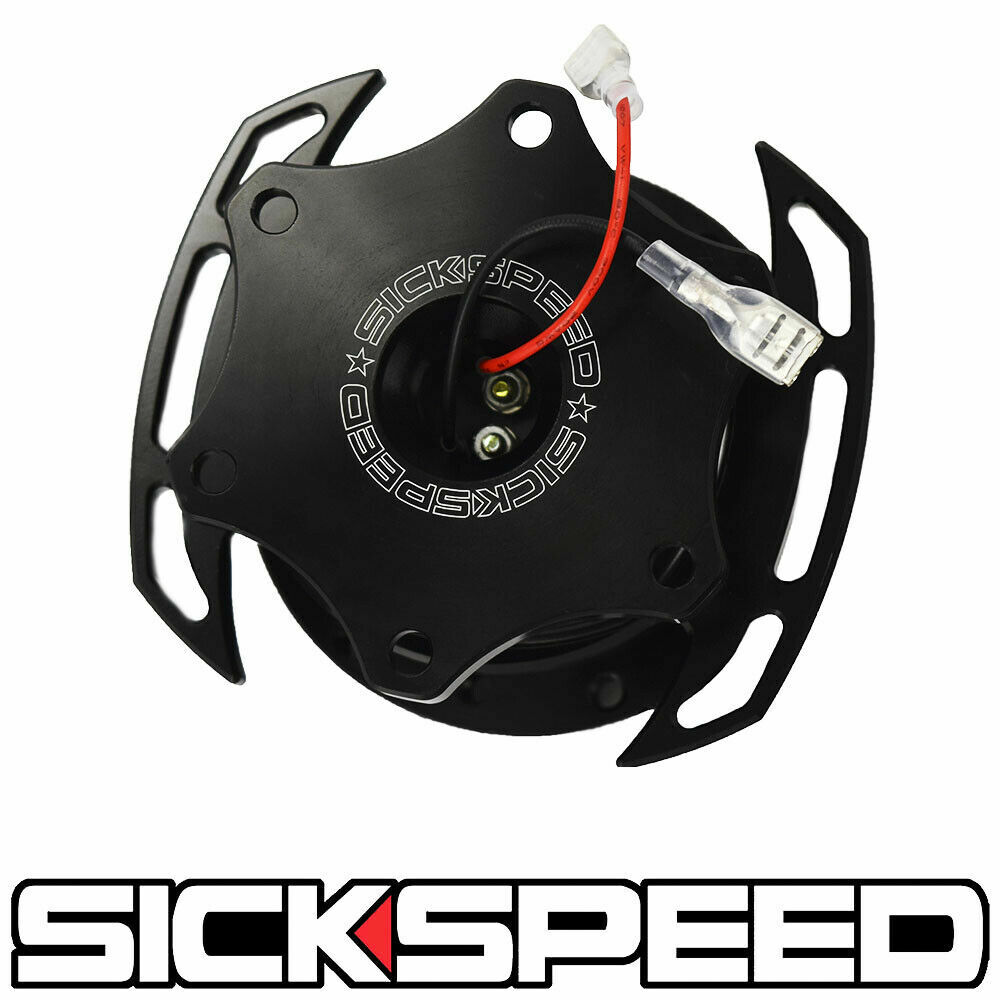 楽天市場】SICKSPEED ステアリングクイックリリース レッドハンドル