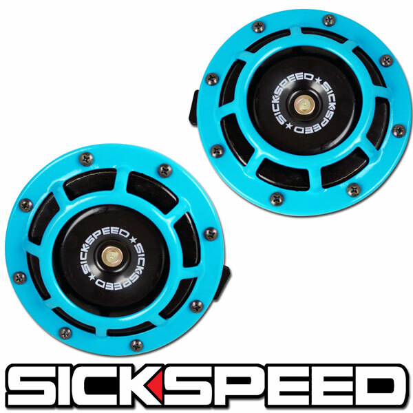 楽天市場】SICKSPEED ホーン オレンジ 2個1セット 丸形 汎用 12V クラクション シックスピード 病気速度 USDM JDM :  SUNSET USDMパーツ 楽天市場店