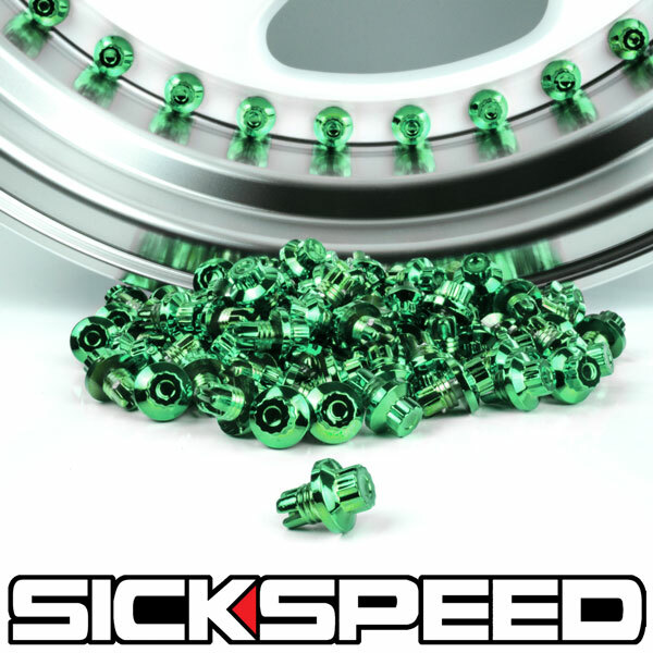 楽天市場】SICKSPEED ダミーピアスボルト グリーン XXR Avid1 ホイール