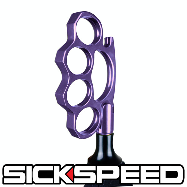 SICKSPEED　 メリケンサック　パープル シフトノブ　シックスピード　USDM 8x1.25 10x1.25 10x1.5 12x1.25 12x1.5 12x1.75