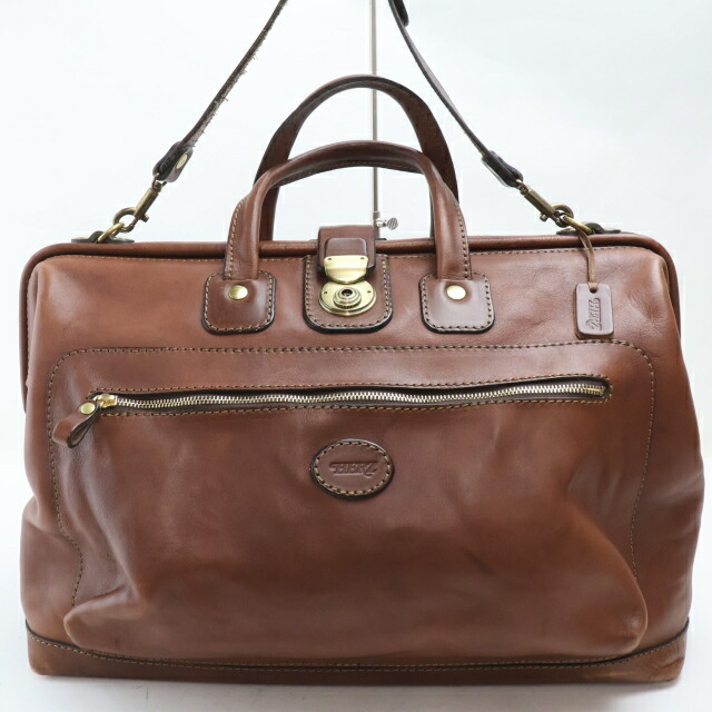 楽天市場】【中古】HERZ ヘルツ グラッドストンバッグ P-2 Mサイズ