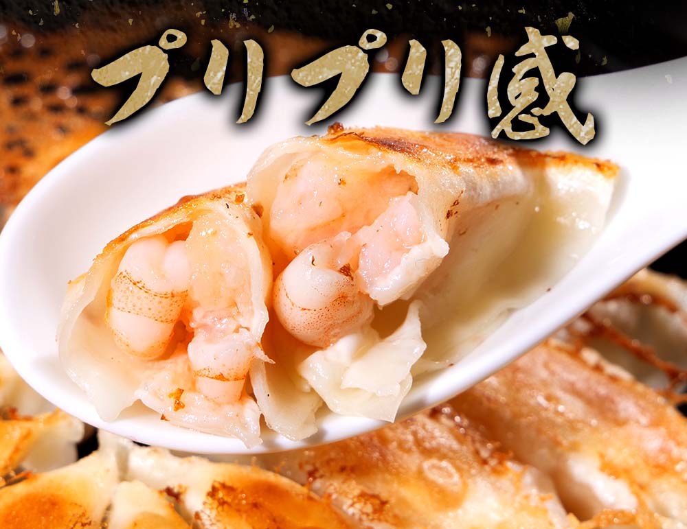 【50%OFFクーポンご利用3,980円】【ショップ・ザ・イヤー2024 受賞】【月間約120万個完売】60%以上えび(具)海老 エビ えび 一龍堂 餃子 ぎょうざ ギョウザ ギョーザ えび餃子 海老餃子 冷凍 生餃子 冷凍餃子 鮮度抜群 ぷりぷり