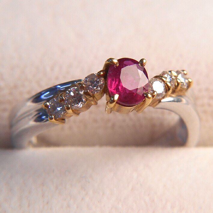 楽天市場】LANCEL[ランセル]□K18ゴールド プラチナPt900【ルビー