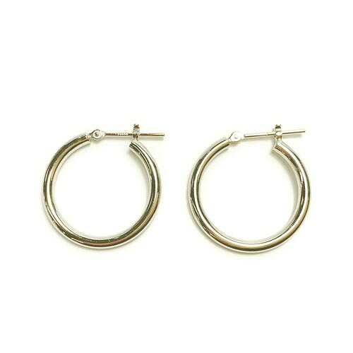 【Pt900】プラチナ フープ ピアス アクセサリー 上品 シック シンプル【フープ】【ピアス】【送料無料】