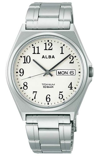 【セイコーウォッチ】ALBA アルバ スタンダードコレクション クオーツ メンズ 腕時計 10気圧防水 全面ルミブライト AEFJ409 [国内正規品]