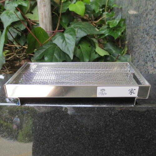 楽天市場】網 線香皿 ステンレス製アミ 横型 横置き香炉 交換用香炉皿