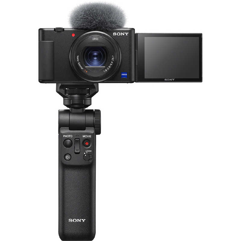 SONY ソニー デジタル写真機 VLOGCAM シューティンググリップキット ZV-1G 黒いこと