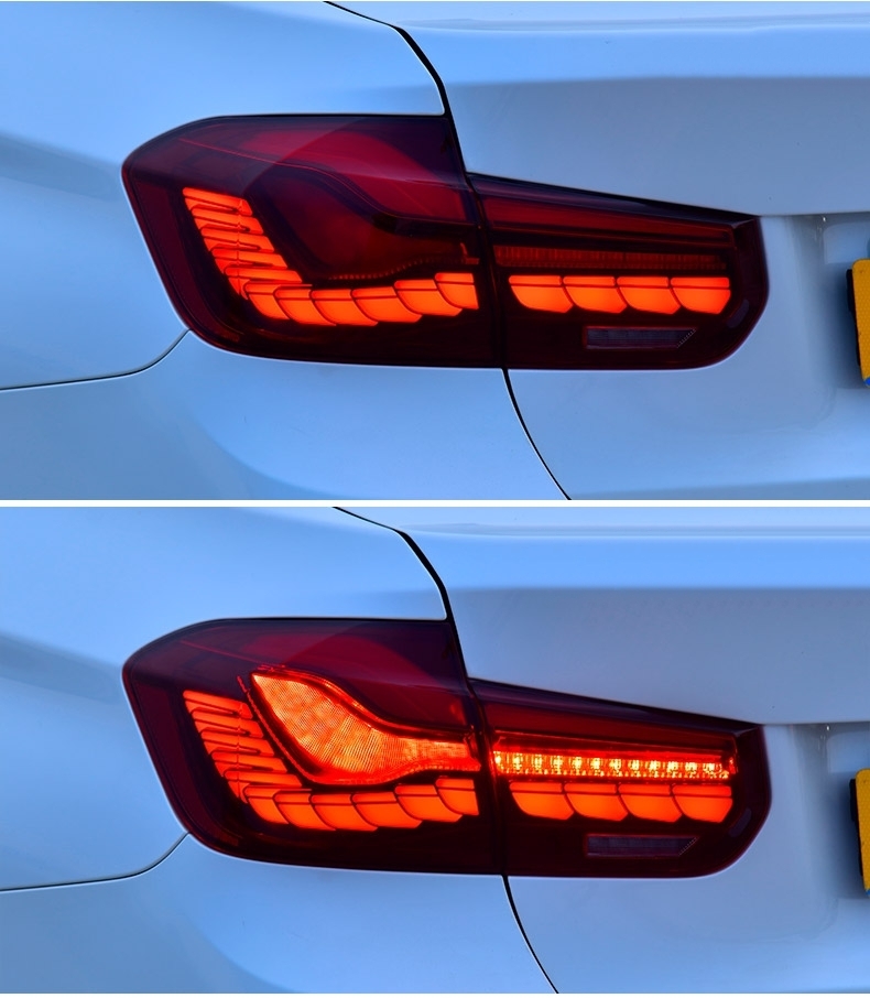 送関込 流れるウィンカー BMW 3シリーズF30用 LEDテールランプ M4 GTS