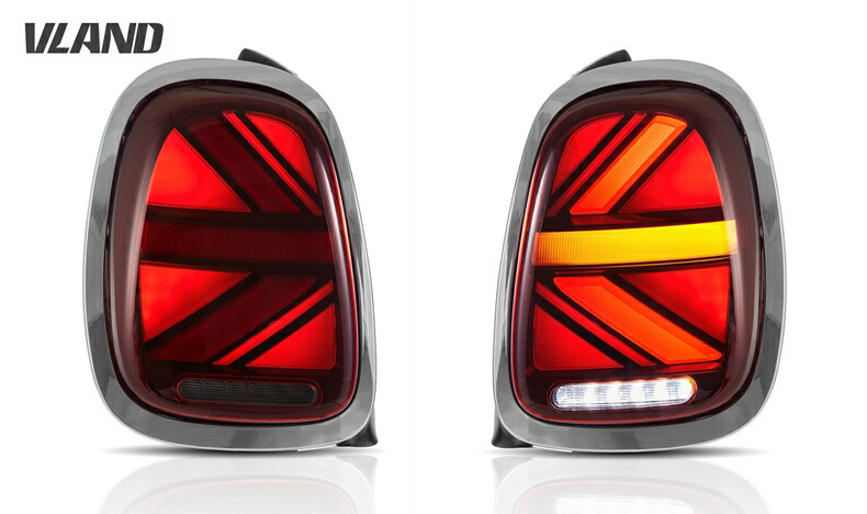 【美品】VLAND r56 テールランプ ユニオンジャック VLAND VLAND R56 R57 R58 R59 LED テールランプ ミニ MINI ユニオン