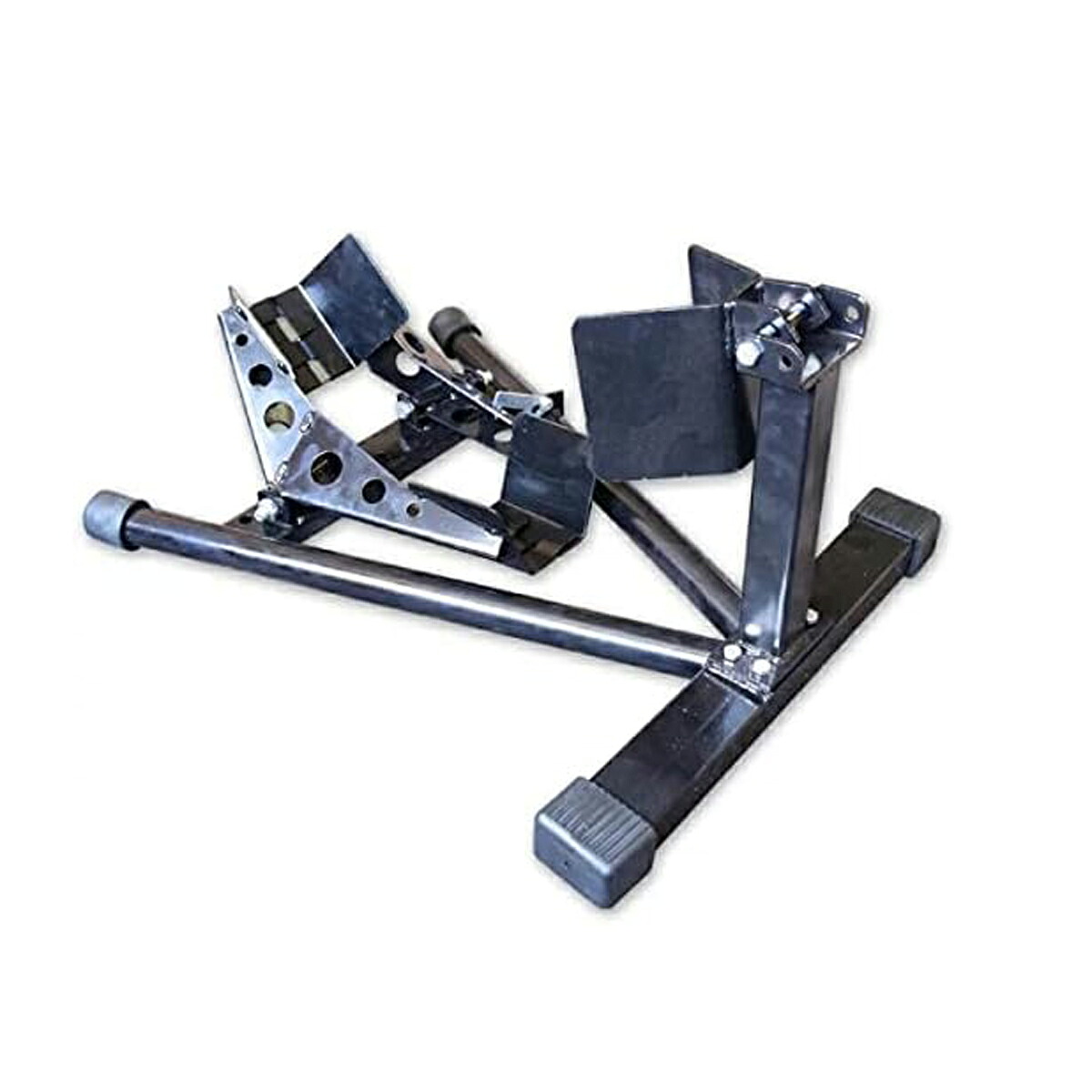 フロントホイールクランプD バイクスタンド 黒 / 16-18インチ対応 運搬 展示 6,383円