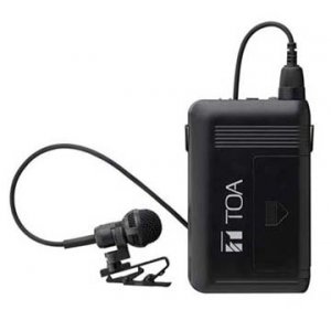TOA ワイヤレスマイク　タイピン型　　WM-350-B11 wm1320.jpg