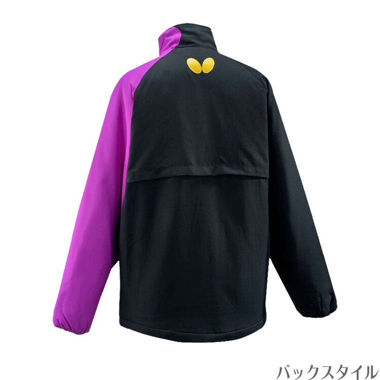 卓球ジャケットバックスタイル