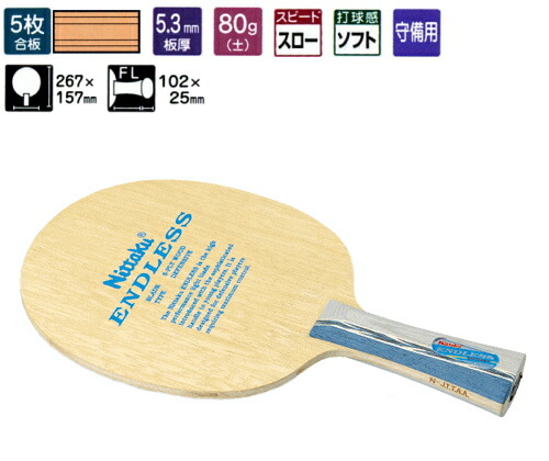 Nittaku アコースティックカーボン　卓球ラケット アコースティックカーボン | Nittaku(ニッタク) 日本卓球 | 卓球