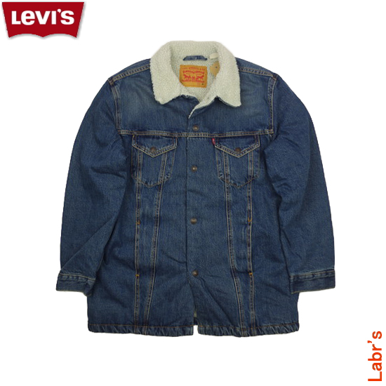 long levis sherpa jacket