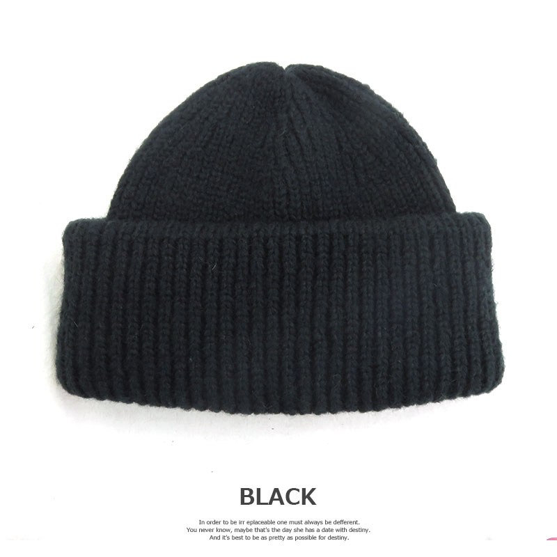 帽子 Ca13 026 Cap ニット帽 メンズ ボリュームショートワッチ