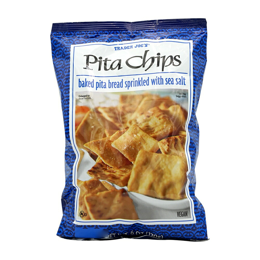【楽天市場】【送料無料】 ピタチップ withシーソルト 170g 海塩 トレーダージョーズ トレジョ【Trader Joe's