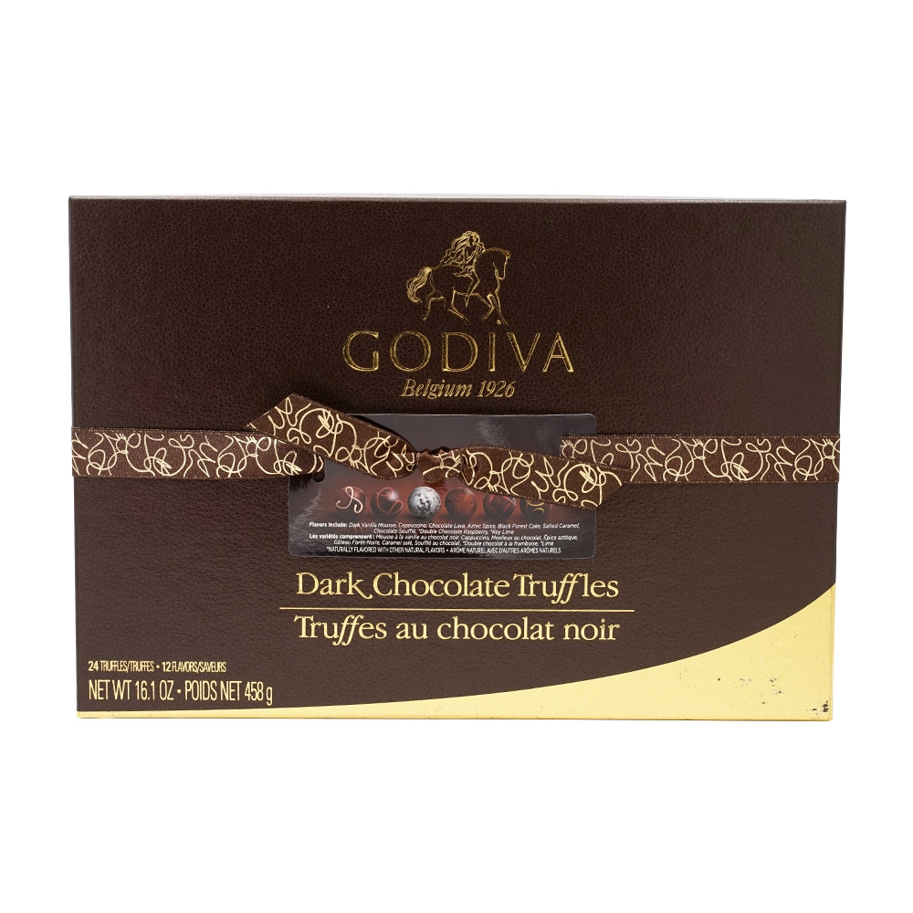 貨物輸送無料 ゴディバ 黒いチョコレート トリュフ 12フレーバー 24個 458g Godiva Dark Chocolate Truffles 12 Flavors 24 Pieces 16 1 Oz Pasadenasportsnow Com