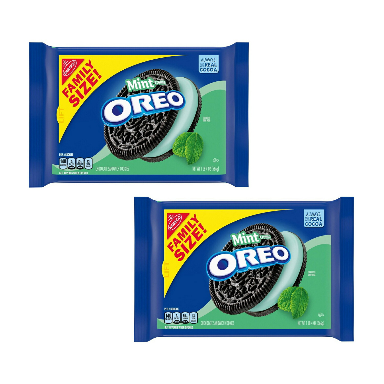 楽天市場 送料無料 ナビスコ オレオ ファミリーサイズ メガスタッフ 499g 2個セット Nabisco Oreo Family Size Mega Stuf 17 6 Oz 2set Vitacafe