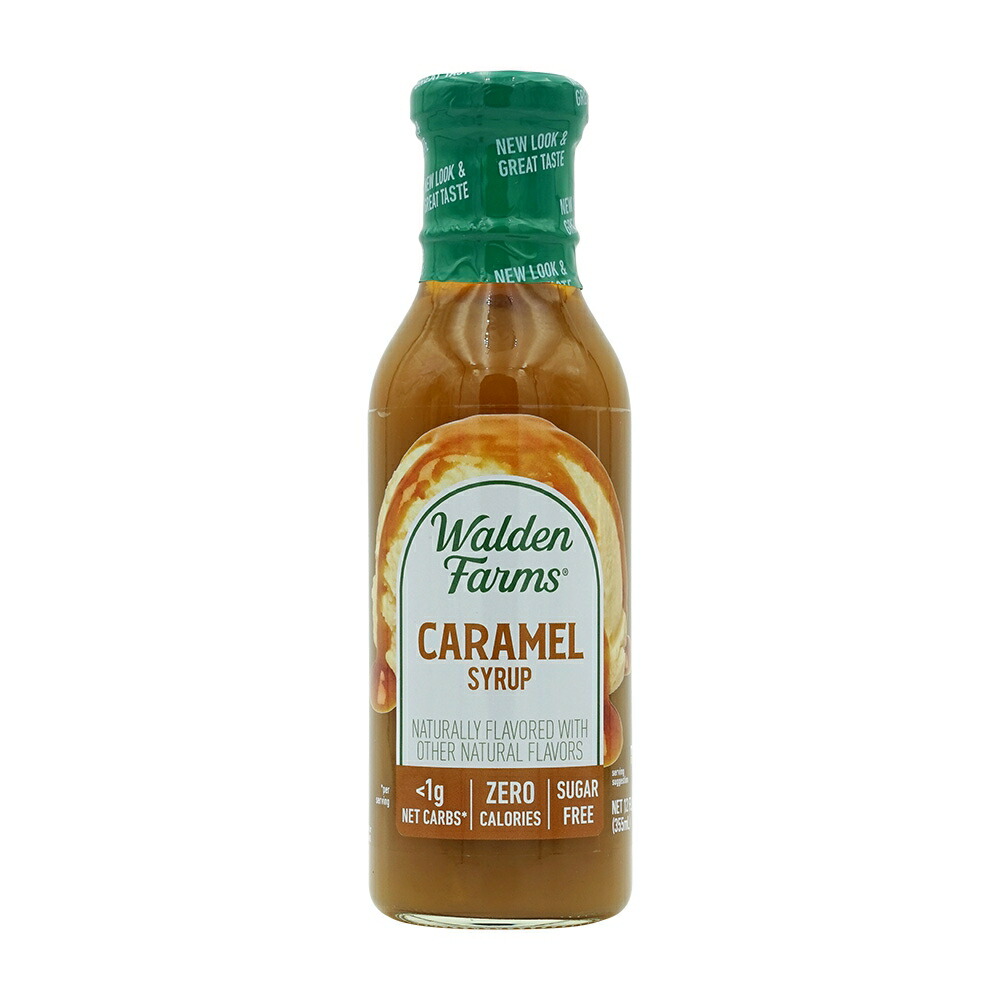 【楽天市場】【送料無料】 キャラメル シロップ 355ml ウォルデンファームス ノンカロリー 調味料【Walden Farms】Caramel Syrup 12 fl oz：VitaCafe