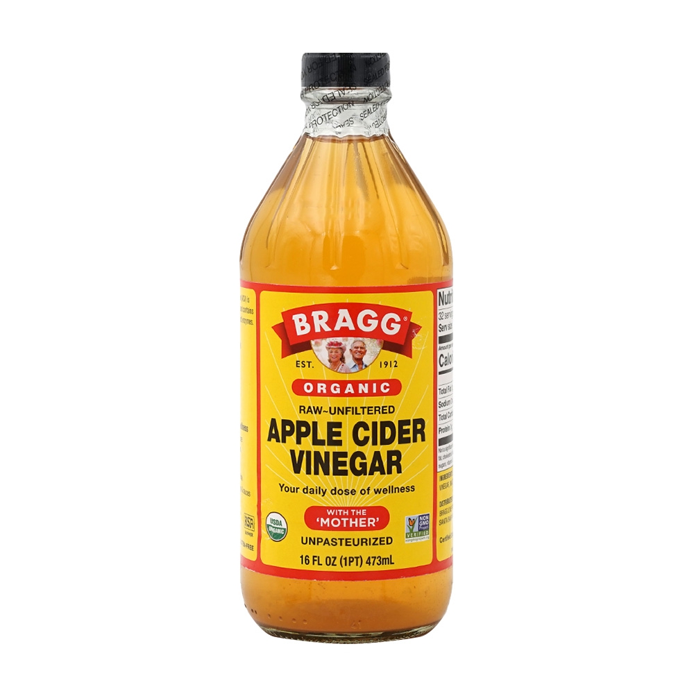 送料無料 オーガニックアップルサイダービネガー 946ml りんご酢 酵母 酵素 100% お酢 ブラグBraggORGANIC  APPLE CIDER VINEGAR 946ml : VitaCafe