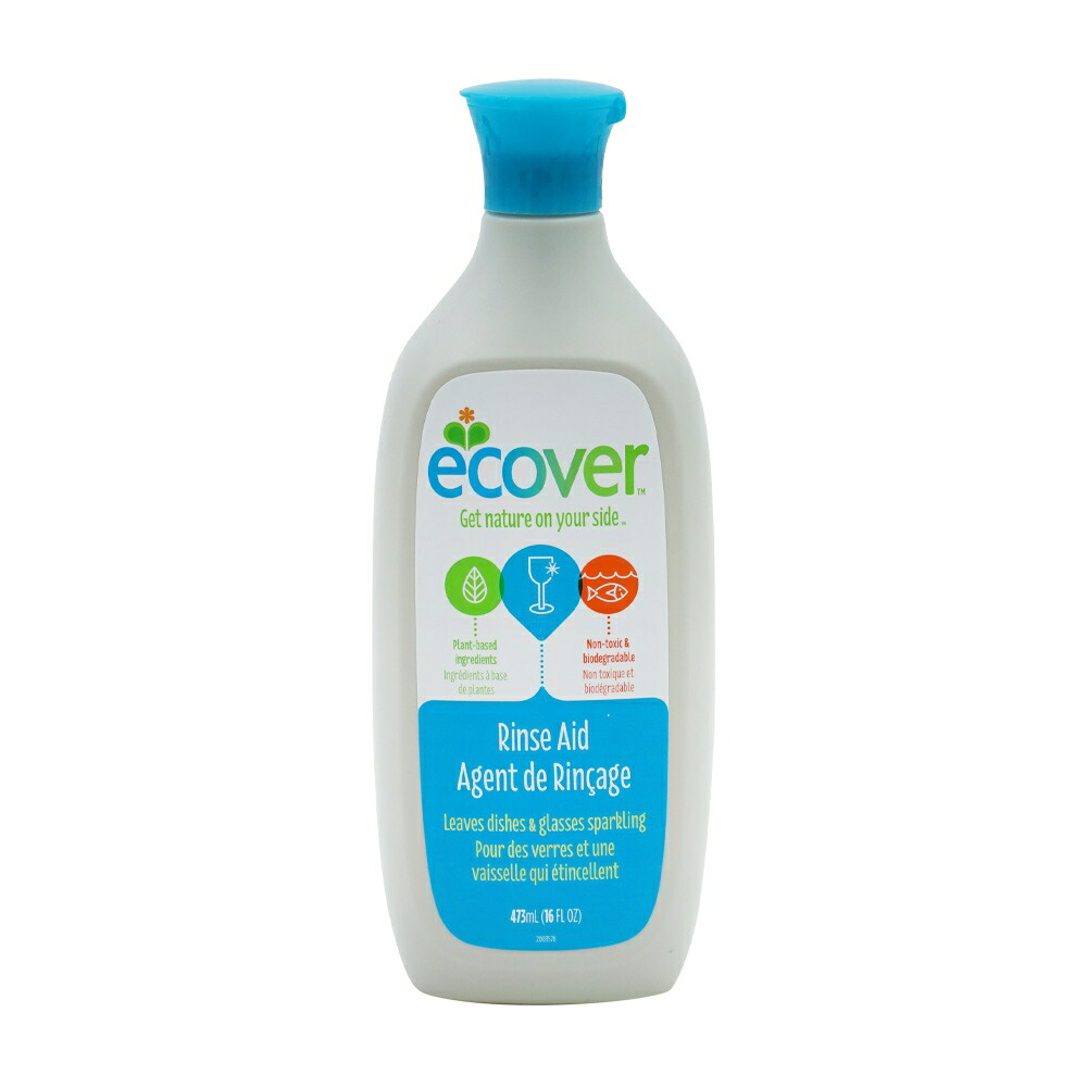 【楽天市場】【送料無料】 リンスエイド 食洗器用 洗剤 473ml エコベール 食器用洗剤 キッチン用品【Ecover】Rinse Aid